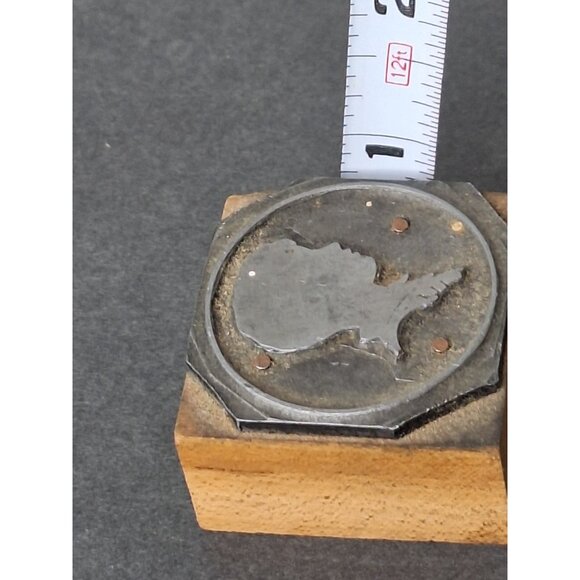 Printing Letterpress Printers Block Boy Silhouette - Picture 6 of 6